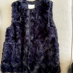 Zara Kids Vest.  Navy Blue.  Size 11-12.  Never worn.